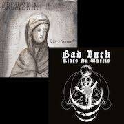 Review: Crowskin / Bad Luck Rides On Wheels - Verstummt / Monocelestial Chords – Split LP